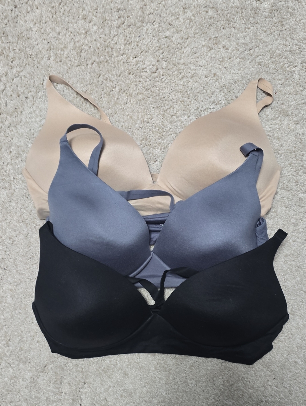 X3 Victorias Secret Lightly Lined Plunge Bra 38D